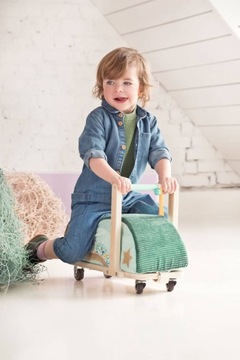 Jeździk rowerek biegowy chodzik dla chłopca dziewczynki NA ROCZEK SOLIDNY