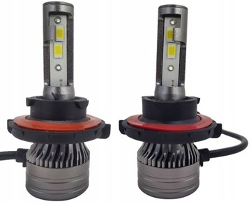 mocne żarówki LED H13 zestaw CSP 3570 300% 12V 24V
