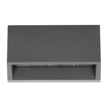 НАРУЖНЫЙ ФАСАДНЫЙ СВЕТОДИОДНЫЙ САДОВЫЙ СВЕТИЛЬНИК ДЛЯ ЛЕСТНИЦ И ПОДЪЕЗДА 4000K IP65 1,5 Вт