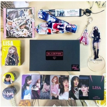 Подарочный набор Kpop BLACKPINK Lisa Jennie Rose Jisoo