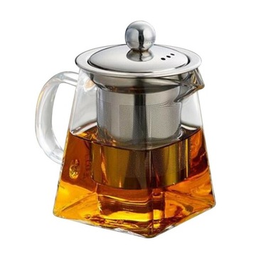 Szklany Zaparzacz Czajniczek do Herbaty 750ml