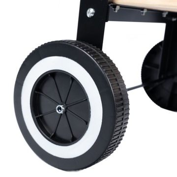 Садовый угольный гриль на колесах, большой гриль, ПОЛКИ, гриль + свободная щетка.