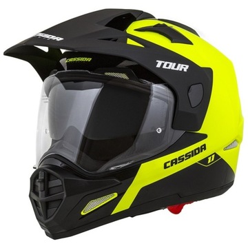 CZESKA CASSIDA TOUR KASK MOTOCYKLOWY CROSS DUAL L