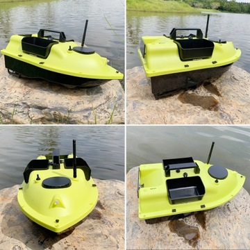 GPS BAIT BOAT D18B RC BOAT 500M АККУМУЛЯТОР 9600 мАч с 3 контейнерами