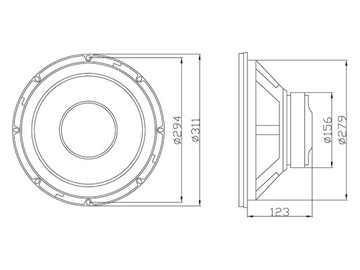 Głośnik BLOW A-300 4Ohm