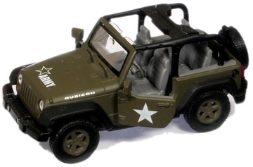WELLY METALOWY TERENOWY JEEP WRANGLER RUBICON 2007