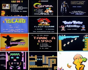 Ретро-консоль Pegasus и игровой картридж 632