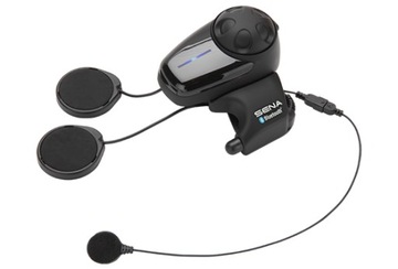 МОТОЦИКЛОВЫЙ ИНТЕРКОМ SENA SMH10 BLUETOOTH 3.0 900M С МИКРОФОНОМ НА ПОЛОСЕ