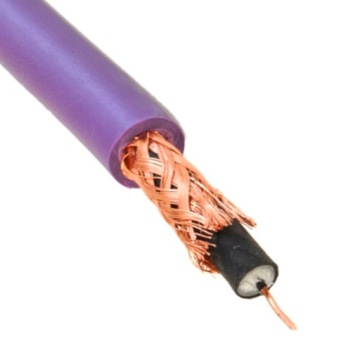 КАБЕЛЬ MELODIKA MDCX10 PURPLE RAIN RCA - RCA КОАКСИАЛЬНЫЙ CINCH CZINCZ OFC 1м