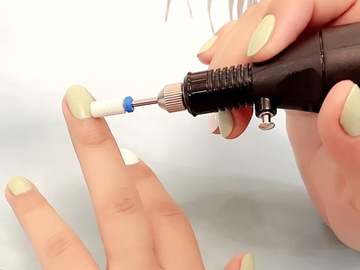 Набор керамических насадок для ногтей МАНИКЮРНЫЙ ГИБРИДНЫЙ ГЕЛЬ-резак 5 шт.