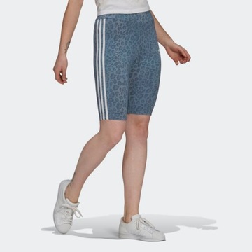 KOLARKI LEGGINSY KRÓTKIE DAMSKIE ADIDAS ORIGINALS Z WYSOKIM STANEM R XS 34