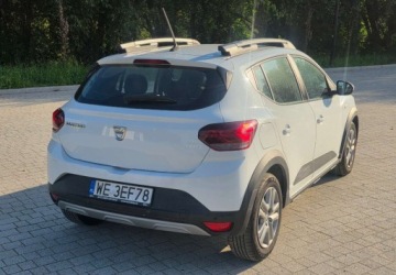 Dacia Sandero III Hatchback 5d 1.0 TCe 90KM 2021 Dacia Sandero Stepway Rej. 2022SalonPLBezwypadkowyLakier oryginalnyGwaranc, zdjęcie 5