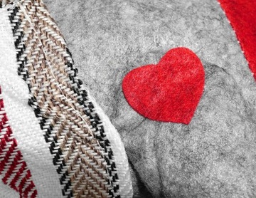 РОЖДЕСТВЕНСКИЙ гномик, Дед Мороз, гномик, на липучке