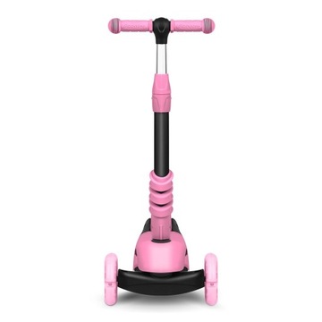HULAJNOGA BALANSOWA JEŹDZIK TRÓJKOŁOWA LED RÓŻOWA