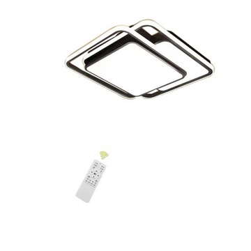 Lampa sufitowa nowoczesna LED 49W ściemniana pilot