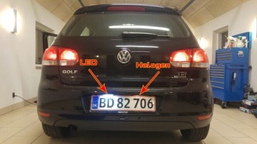 PODSVÍCENÍ LED LAMPY GOLF IV V VI PASSAT B6 B7