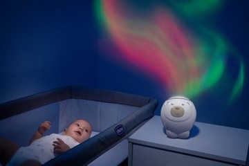 ПРОЕКТОР CHICCO МУЗЫКАЛЬНАЯ ШКАТУЛКА POLAR BEAR NEUTRAL