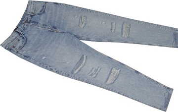 H&M MOM_42_Spodnie JEANS RURKI nowe 289