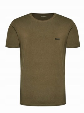 Koszulka męska T shirt HUGO BOSS 3pack 3pak 3 szt biała czarna khaki 3 szt