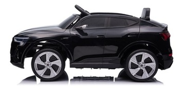 AUDI E-TRON NA AKUMULATOR SKÓRA PILOT S-LINE AUTO 4X4 MIĘKKIE KOŁA EVA