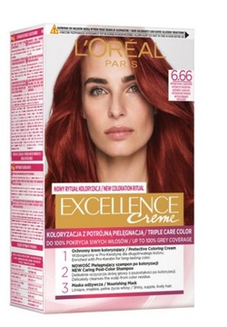 L'Oreal Excellence Farba Do Włosów 6.66
