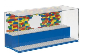 Gablotka LEGO 5006157 Play and Display Case Niebieska
