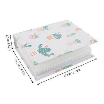 Альбом наклеек с рисунками цветов ногтей