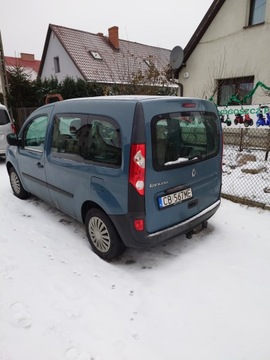 Renault Kangoo II Mikrovan 1.6 8v 90KM 2010 Renault Kangoo II 1.6 5-osób 2010r. benzyna + gaz LPG + hak, zdjęcie 3