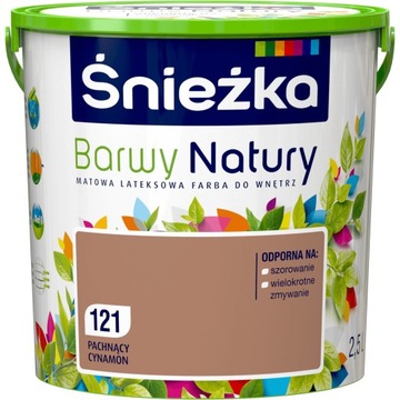 ŚNIEŻKA BARWY NATURY Pachnący Cynamon 121 2,5L