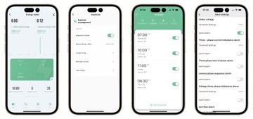 Счетчик текущей энергии, 3-фазное, 2-стороннее фотоэлектрическое реле, 80 А, ЖК-дисплей, Wi-Fi TUYA