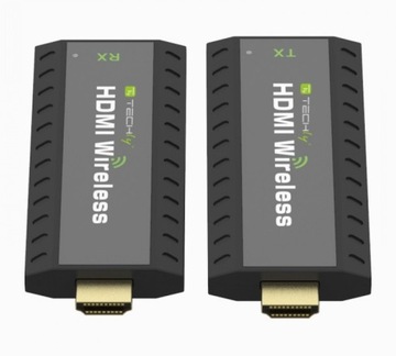 Techly Bezprzewodowy Extender HDMI 1080p*60Hz do 50 m 5.8GHz Mini