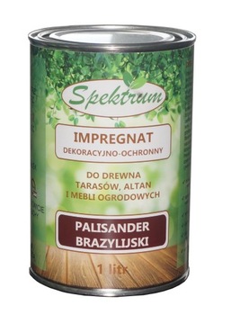 Impregnat do drewna SPEKTRUM - 1 litr - palisander