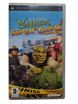 Gra PSP SHREK Smash n'Crash Racing|| ANGIELSKA wersja językowa!!!
