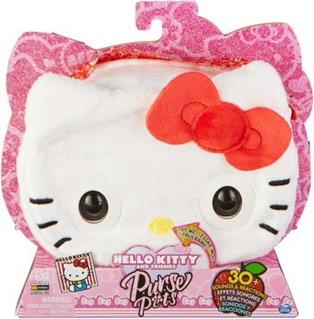 Interaktywna torebka Spin Master Hello Kitty Biała