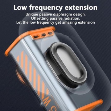 Przenośny głośnik bezprzewodowy K07 600mAh TWS do