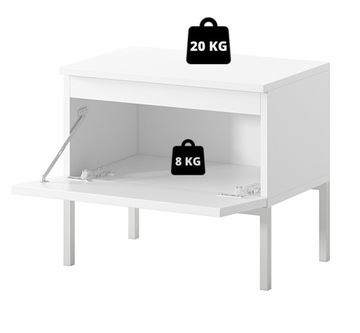 Szafka nocna Bemmi Ciemnozielony - Selsey Design