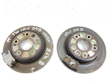 TARCZE HAMULCOWE KLOCKI TYŁ HONDA CR-V II 2.0B PRZED LIFT 02-04