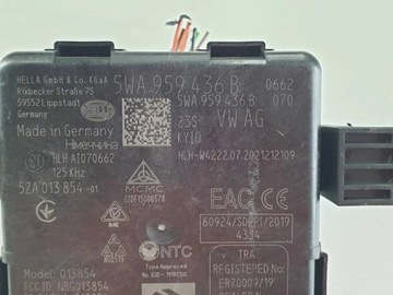 AUDI A3 8Y 2021R MODUL ŘÍZENÍ KEYLESS