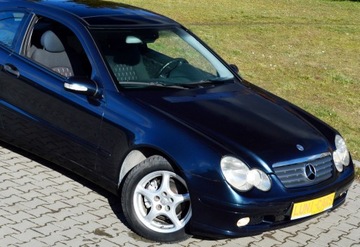Mercedes 2002 MERCEDES-BENZ KLASA C coupe C 180 129 KM, zdjęcie 2