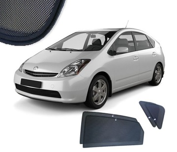 Zasłonki dedykowane TOYOTA PRIUS II XW20 2003-2009