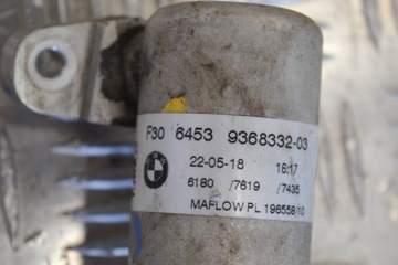 BMW 3 F30 330 E A/C PŘÍVOD KLIMATIZACE WAZ 9368332 2.0 HYBRIDNÍ 185KW 2018