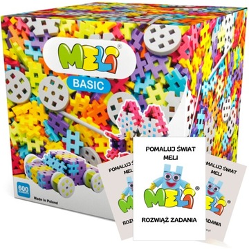 KLOCKI MELI BASIC WAFLE CONSTRUCTOR 600 el 5+