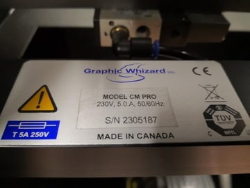 Bigówka perforówka Graphic Whizard CM Pro stan BDB