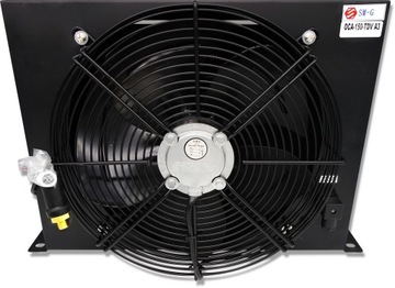 CHŁODNICA OLEJU HYDRAULICZNEGO 150 l/min AC230V