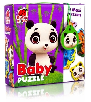 MOJE PIERWSZE PUZZLE MAXI ZOO BABY PUZZLE