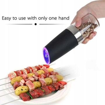 МЕЛЬНИЦЫ ЭЛЕКТРОМЕЛЬНИЦА ДЛЯ СОЛИ И ПЕРЦА 2 ШТ + FUNNAL