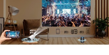 LQWELL HY300 4K Android 11 двойной Wi-Fi-проектор