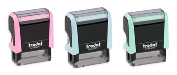 Штамп небольшой компании Trodat 4911 4 строки ДИЗАЙН