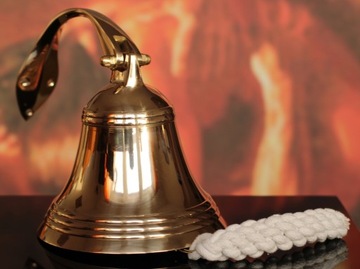 КОЛОКОЛЬЧИК НАСТЕННЫЙ ДОСТАВОЧНЫЙ КОЛОКОЛЬЧИК, ЛАТУНЬ, в ПОДАРОК