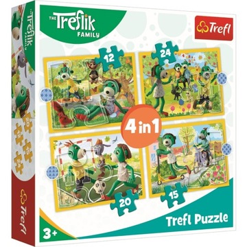 Trefl Puzzle Trefliki 71 El Zabawy Treflików